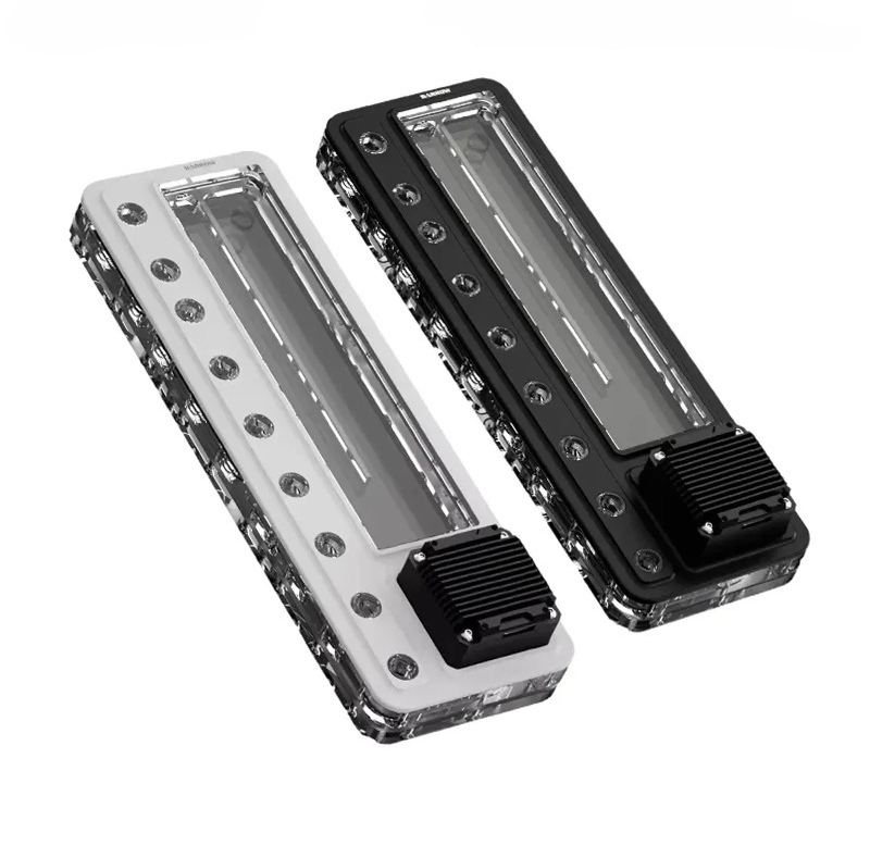 Integrated Pump Reservoir Distro Plate - AIO pompreservoir Geïntegreerde pomp 17W watertank