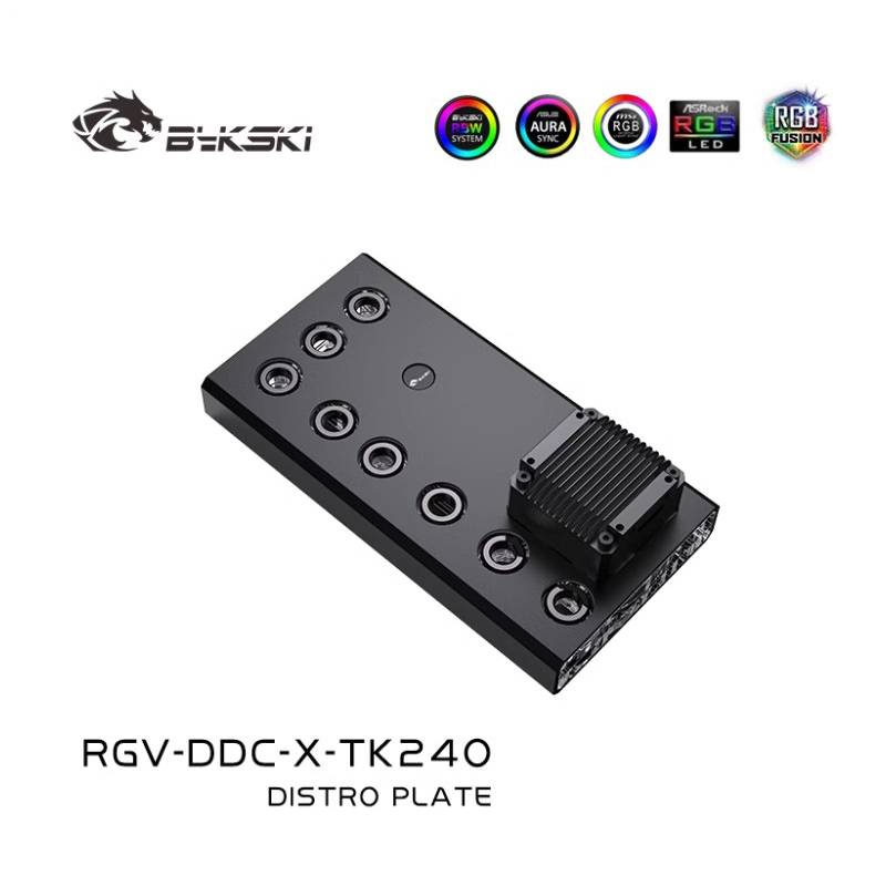 Bykski Acryl Distro Plaat/Boar - Distro Plate Ddc Pump Combo recensie en prijs
