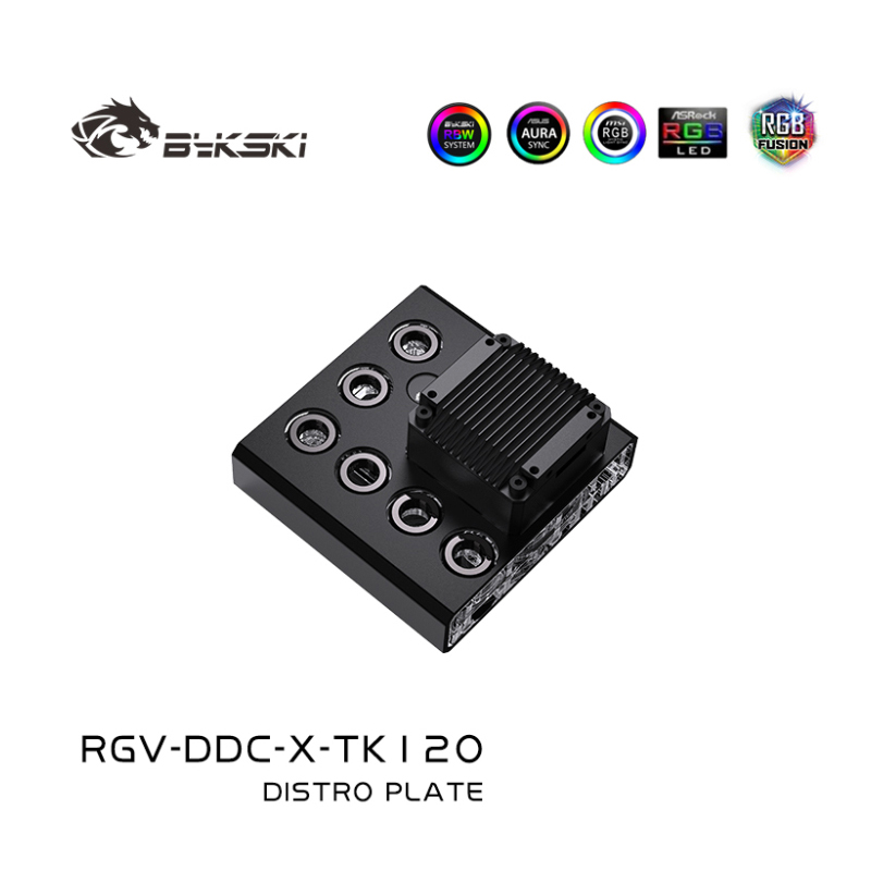 Bykski Acryl Distro Plaat/Boar - Distro Plate Ddc Pump Combo recensie en prijs