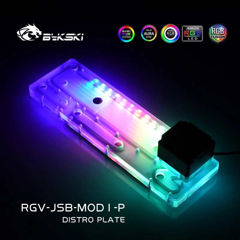BYKSKI Acryl Board Water Chann - Distro Plate Ddc Pump Combo recensie en prijs